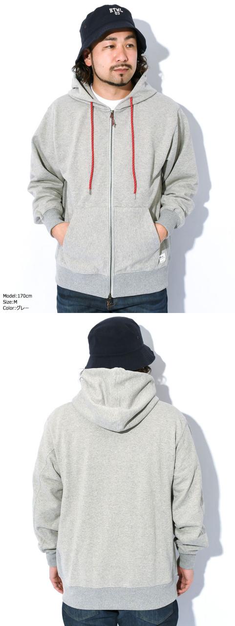 ナンガ NANGA パーカー ジップアップ メンズ エコ ハイブリッド フル ジップ フーディ ( NANGA ECO Hybrid Full Zip Hoodie ビッグシルエット オーバーサイズ フード ジップパーカー フルジップ スウェット Zip up Hoody Parker トップス メンズ 男性用 NW2311-1F205 )_2