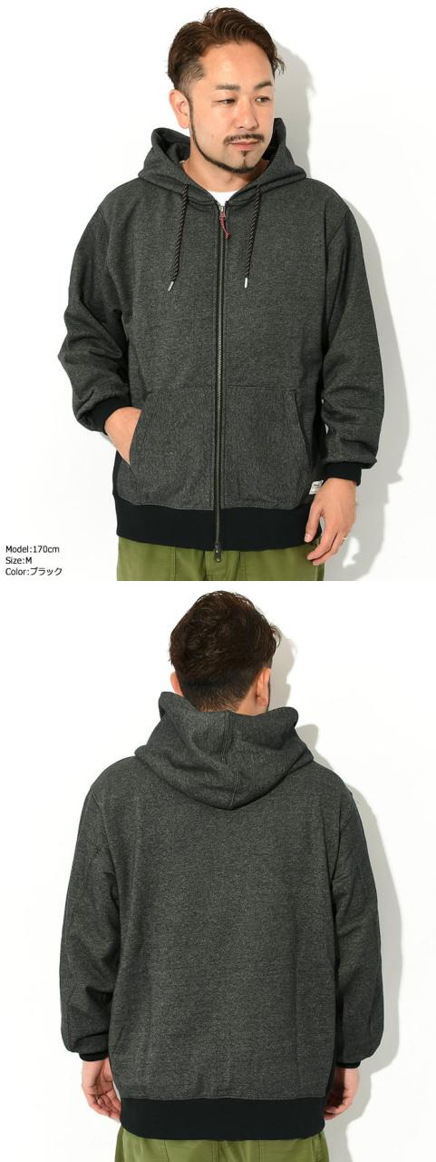 ナンガ NANGA パーカー ジップアップ メンズ エコ ハイブリッド フル ジップ フーディ ( NANGA ECO Hybrid Full Zip Hoodie ビッグシルエット オーバーサイズ フード ジップパーカー フルジップ スウェット Zip up Hoody Parker トップス メンズ 男性用 NW2311-1F205 )_3