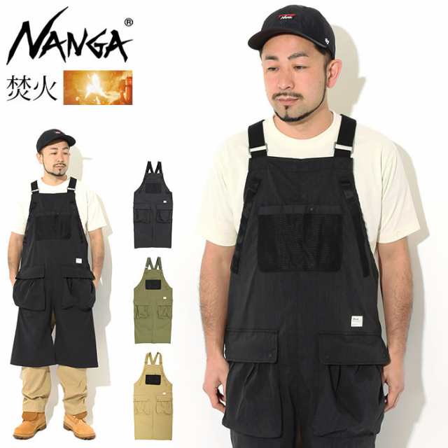 ナンガ NANGA エプロン タキビ リップストップ フィールド ( NANGA Takibi Ripstop Field Apron アウトドア レジャー キャンプ バーベキ