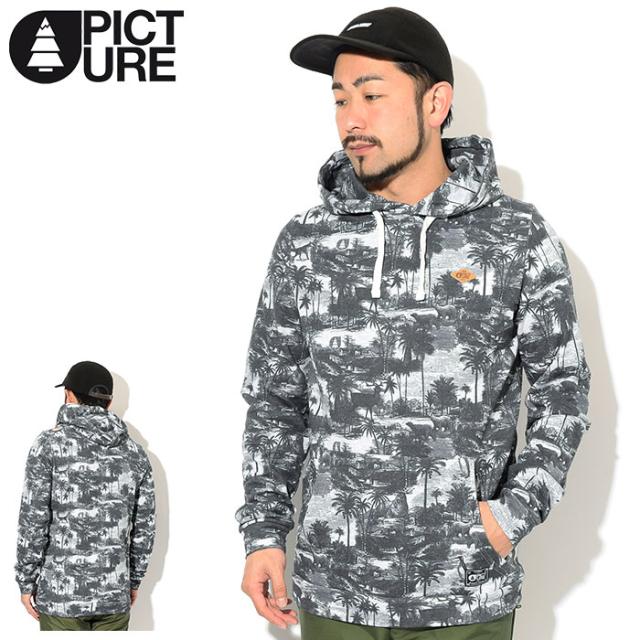 ピクチャー PICTURE パーカー プルオーバー メンズ ケーアン ( picture Cairne Pullover Hoodie フード フーディ スウェット Pull Over Hoody Parker トップス メンズ 男性用 アウトドア MSW262 ) ice field icefield
