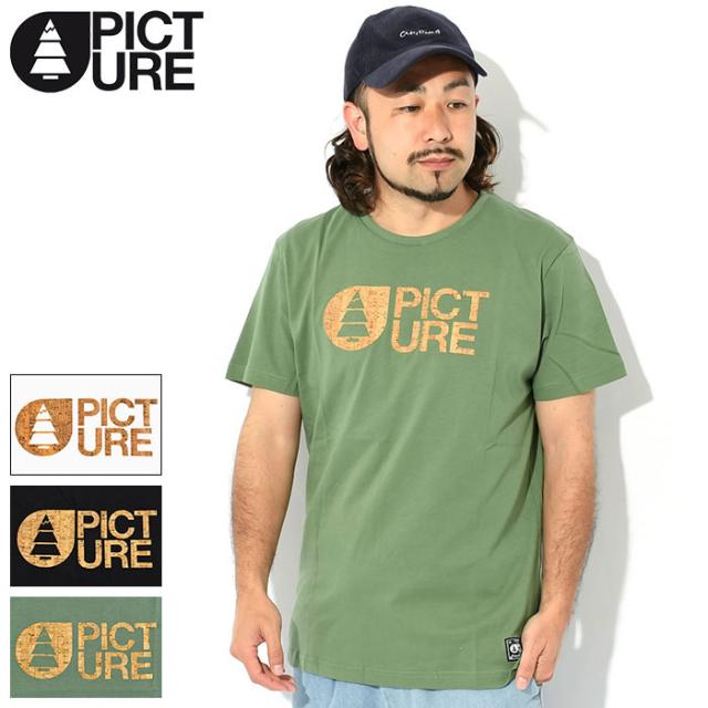 ピクチャー PICTURE Tシャツ 半袖 メンズ ベースメント コルク ( picture Basement Cork S/S Tee ティーシャツ T-SHIRTS カットソー トップス メンズ 男性用 アウトドア MTS677 )[M便 1/1] ice field icefield