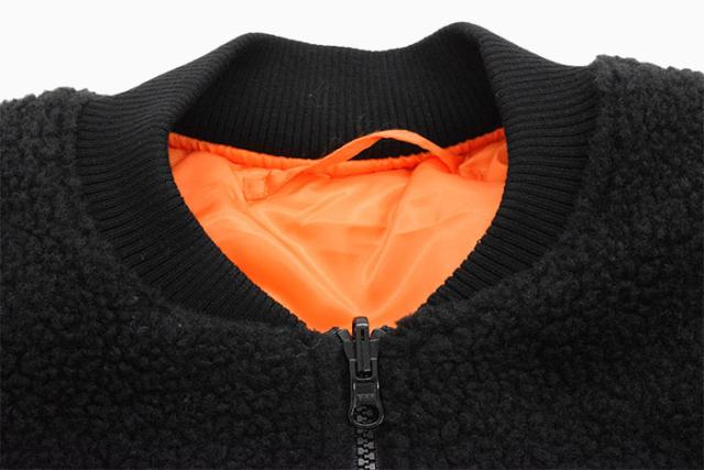 ルーカ RVCA ジャケット メンズ 21FW ホス エムエーワン リバーシブル ( RVCA 21FW Hoth MA-1 Reversible JKT フライトジャケット フリースジャケット MA1 MA 1 JACKET JAKET アウター ジャンパー・ブルゾン メンズ 男性用 BB042-761 )_10