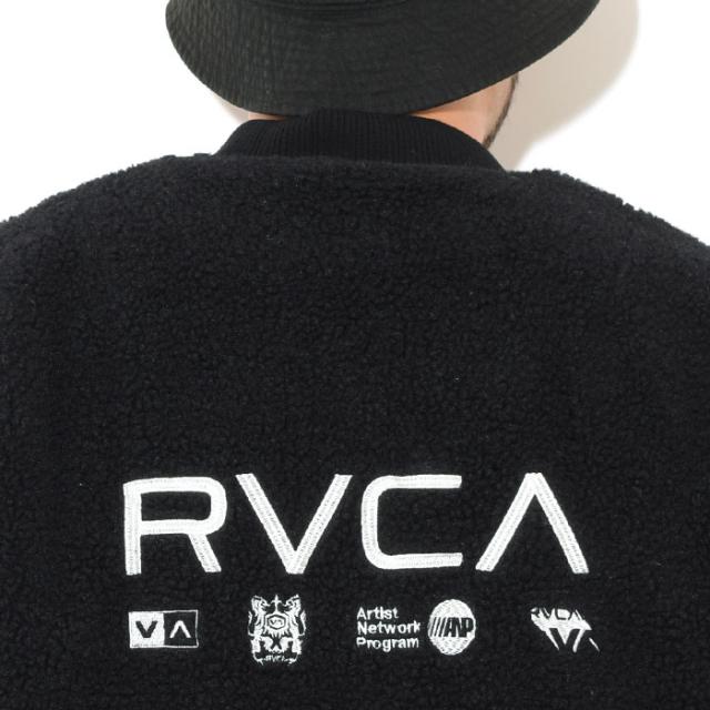 ルーカ RVCA ジャケット メンズ 21FW ホス エムエーワン リバーシブル ( RVCA 21FW Hoth MA-1 Reversible JKT フライトジャケット フリースジャケット MA1 MA 1 JACKET JAKET アウター ジャンパー・ブルゾン メンズ 男性用 BB042-761 )_4