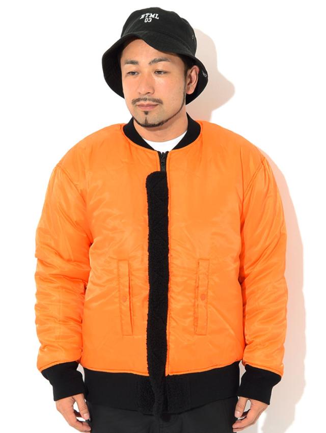 ルーカ RVCA ジャケット メンズ 21FW ホス エムエーワン リバーシブル ( RVCA 21FW Hoth MA-1 Reversible JKT フライトジャケット フリースジャケット MA1 MA 1 JACKET JAKET アウター ジャンパー・ブルゾン メンズ 男性用 BB042-761 )_5