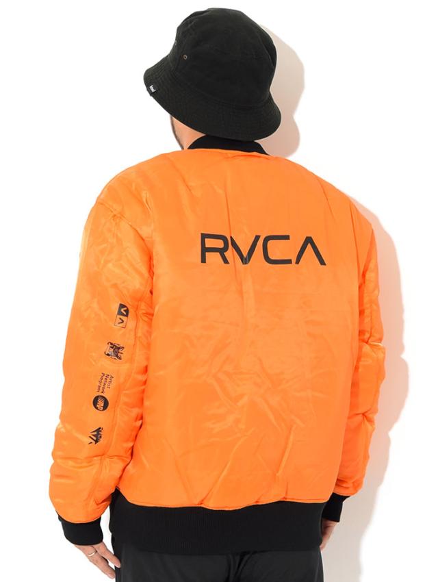 ルーカ RVCA ジャケット メンズ 21FW ホス エムエーワン リバーシブル ( RVCA 21FW Hoth MA-1 Reversible JKT フライトジャケット フリースジャケット MA1 MA 1 JACKET JAKET アウター ジャンパー・ブルゾン メンズ 男性用 BB042-761 )_6