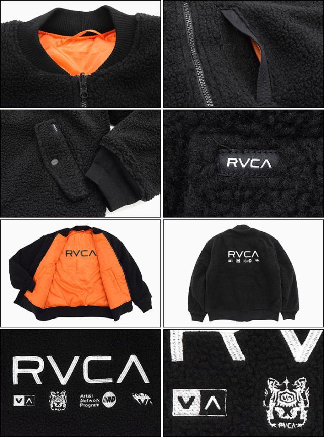 ルーカ RVCA ジャケット メンズ 21FW ホス エムエーワン リバーシブル ( RVCA 21FW Hoth MA-1 Reversible JKT フライトジャケット フリースジャケット MA1 MA 1 JACKET JAKET アウター ジャンパー・ブルゾン メンズ 男性用 BB042-761 )_8