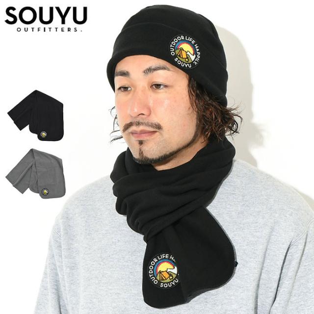 ソーユー アウトフィッターズ SOUYU OUTFITTERS マフラー リ フリース スカーフ ( SOUYU OUTFITTERS Re Fleece Scarf メンズ レディース ユニセックス 男女兼用 F22-SO-G11 )[M便 1/1] ice field icefieldの通販は