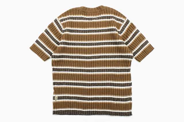 ステューシー STUSSY セーター 半袖 レディース WOMEN Rib Stripe