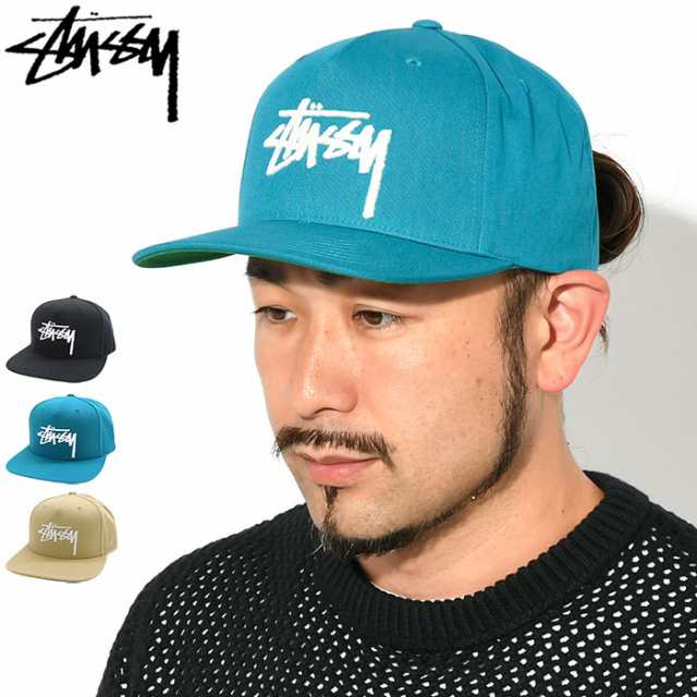 ステューシー STUSSY キャップ 帽子 Big Stock Point Crown Snapback