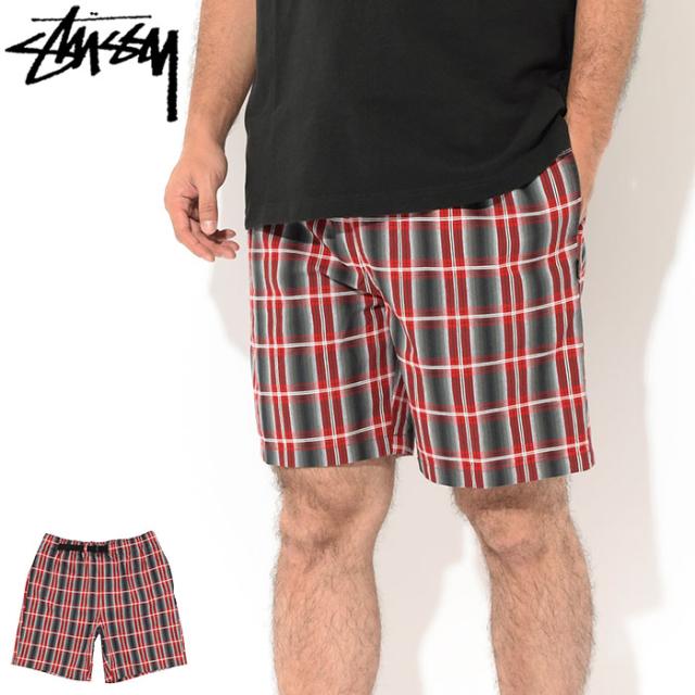 ステューシー STUSSY ハーフパンツ メンズ Nepal Plaid Mountain ( stussy short pant ショーツ ショートパンツ ハーパン ボトムス メンズ・男性用 112270 USAモデル 正規 品 ストゥーシー スチューシー ) ice field icefieldの通販は
