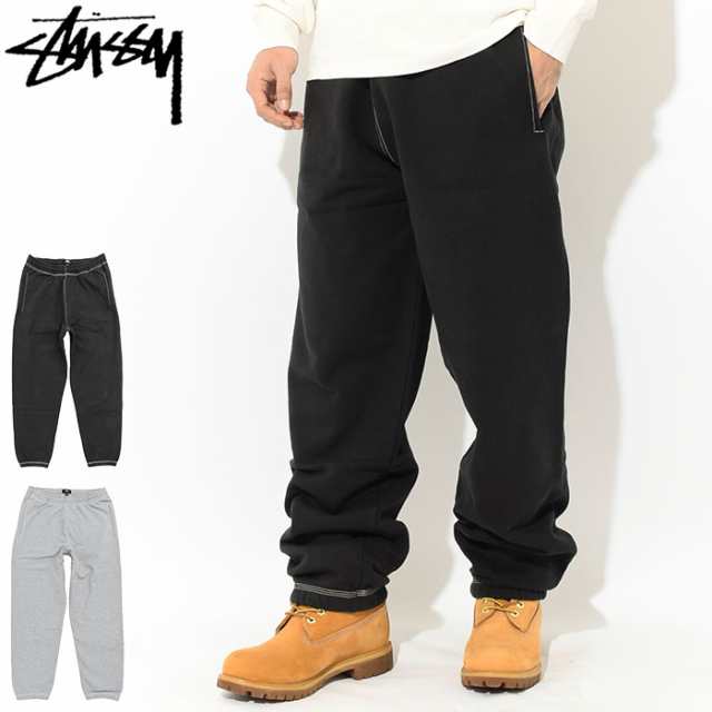 ステューシー STUSSY パンツ メンズ Contrast Stitch Label ( stussy Sweat Pant スウェットパンツ スエットパンツ ボトムス メンズ・男