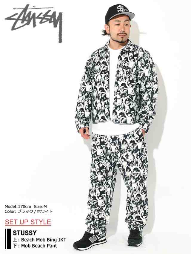 裾幅15cmOLD STUSSY beach pants 総額イージーパンツ - その他