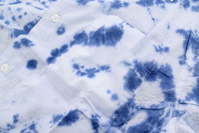 ステューシー STUSSY シャツ 半袖 メンズ Tie Dye ( stussy shirt タイダイ オープンカラーシャツ カジュアルシャツ トップス メンズ 男性用 111982 USAモデル 正規 品 ストゥーシー スチューシー ) ice field icefield_5
