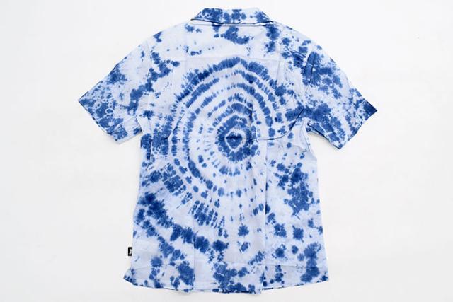 ステューシー STUSSY シャツ 半袖 メンズ Tie Dye ( stussy shirt タイダイ オープンカラーシャツ カジュアルシャツ トップス メンズ 男性用 111982 USAモデル 正規 品 ストゥーシー スチューシー ) ice field icefield_7
