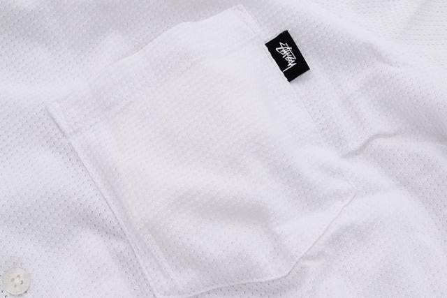 ステューシー STUSSY シャツ 半袖 メンズ Sid Mesh ( stussy shirt カジュアルシャツ トップス メンズ 男性用 1140074 USAモデル 正規 品 ストゥーシー スチューシー ) ice field icefield_5