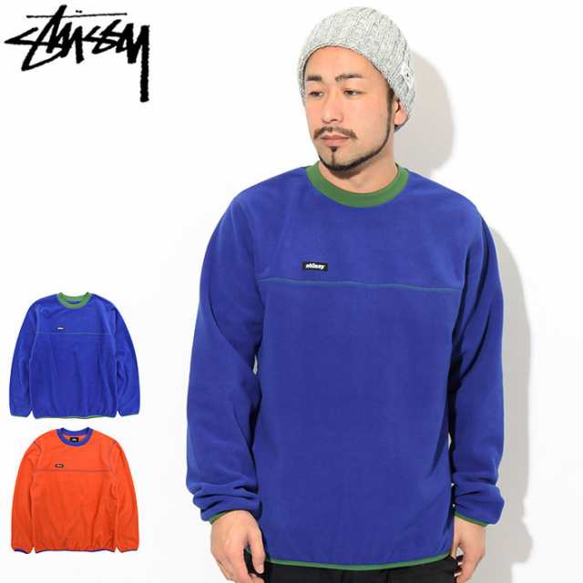 ステューシー STUSSY カットソー 長袖 メンズ Polar Fleece ( stussy crew フリース トップス メンズ・男性用 118348 USAモデル 正規 品