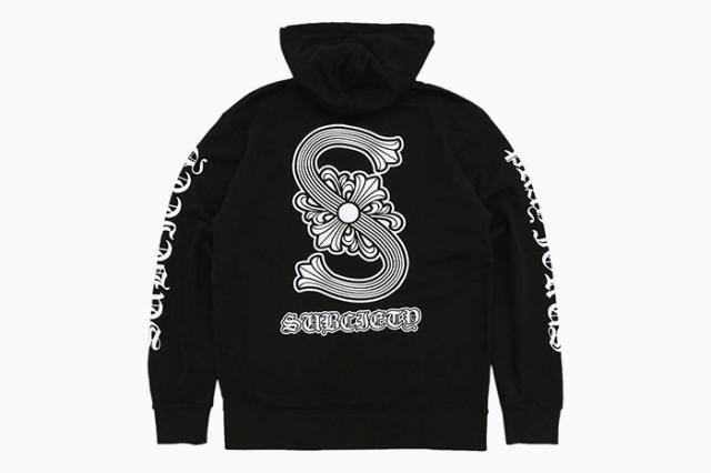サブサエティ Subciety パーカー ジップアップ メンズ クレスト フル ジップ フーディ ( subciety サブサエティー Crest Full Zip Hoodie フード ジップパーカー フルジップ スウェット Zip up Hoody Parker トップス 106-31935 )_10