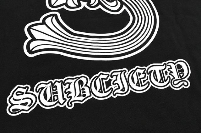 サブサエティ Subciety パーカー ジップアップ メンズ クレスト フル ジップ フーディ ( subciety サブサエティー Crest Full Zip Hoodie フード ジップパーカー フルジップ スウェット Zip up Hoody Parker トップス 106-31935 )_12