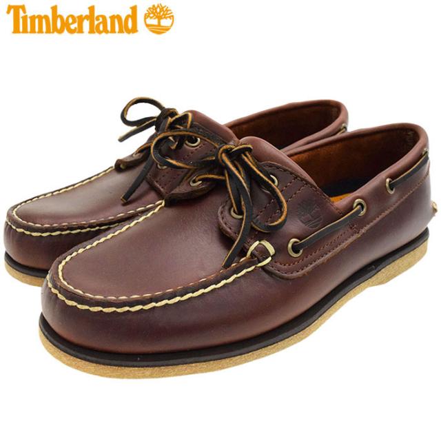 【美品】ティンバーランド デッキシューズ ボートシューズ/モカシン/デッキシューズ（メンズ