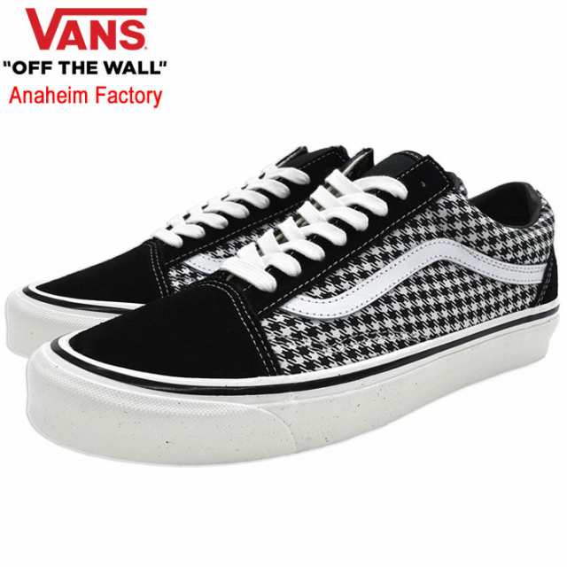 バンズ VANS スニーカー メンズ 男性用 オールドスクール 36 DX OG Houndstooth アナハイム ファクトリー ( vans VN0A4BW3YER Old Skool