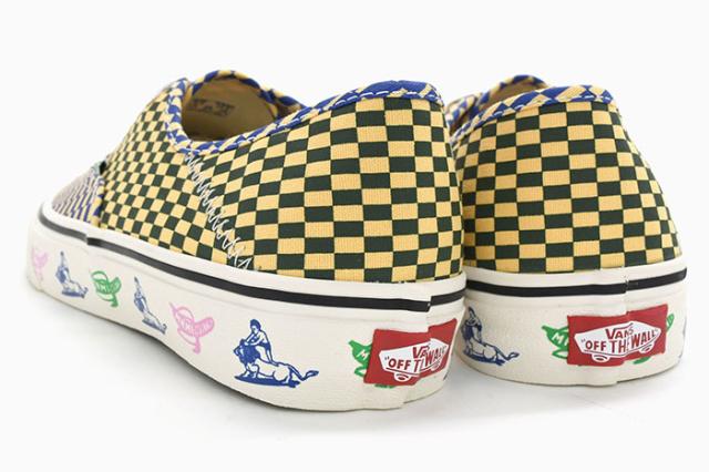 バンズ VANS スニーカー メンズ 男性用 マミ ワタ オーセンティック VR3 SF Cream コラボ サーフライン ( VN0A4BX5CRM VANS×Mami Wata Authentic VR3 SF Surf Line ローカット SNEAKER MENS・靴 シューズ SHOES ヴァンズ )