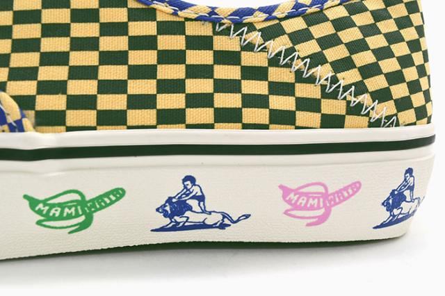 バンズ VANS スニーカー メンズ 男性用 マミ ワタ オーセンティック VR3 SF Cream コラボ サーフライン ( VN0A4BX5CRM VANS×Mami Wata Authentic VR3 SF Surf Line ローカット SNEAKER MENS・靴 シューズ SHOES ヴァンズ )