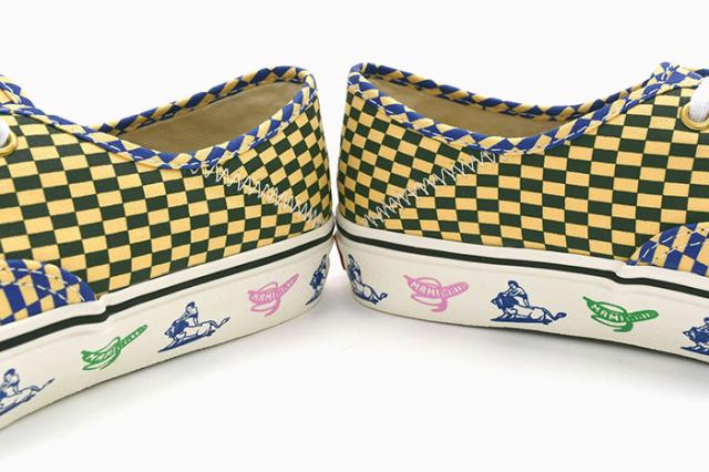 バンズ VANS スニーカー メンズ 男性用 マミ ワタ オーセンティック VR3 SF Cream コラボ サーフライン ( VN0A4BX5CRM VANS×Mami Wata Authentic VR3 SF Surf Line ローカット SNEAKER MENS・靴 シューズ SHOES ヴァンズ )