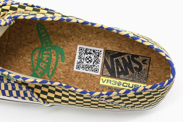 バンズ VANS スニーカー メンズ 男性用 マミ ワタ オーセンティック VR3 SF Cream コラボ サーフライン ( VN0A4BX5CRM VANS×Mami Wata Authentic VR3 SF Surf Line ローカット SNEAKER MENS・靴 シューズ SHOES ヴァンズ )