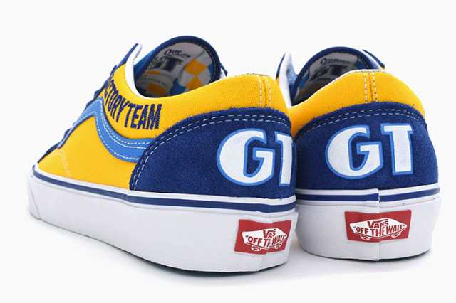 バンズ VANS スニーカー メンズ 男性用 アワー レジェンズ GT ダイノ スタイル 36 Blue/Yellow コラボ (  VN0A54F6BYL VANS×Our Legends ｜au PAY マーケット