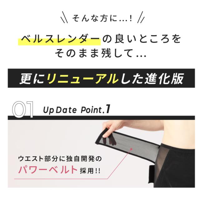 ベルシリーズ 着圧ガードル ベルスレンダーダブルホック 3着 骨盤ガードル ヒップアップ お腹痩せ 補正下着 スパッツ 産後 くびれ 美尻_2