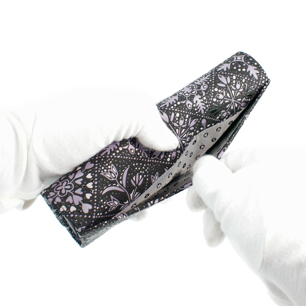 印伝 甲州印伝 印傳屋 上原勇七 財布 長財布 束入れ シアソム 9026 鹿