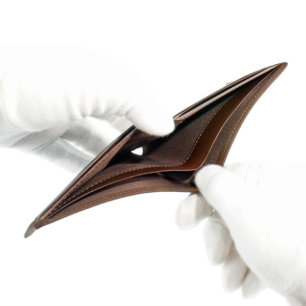 印伝 甲州印伝 印傳屋 上原勇七 財布 二つ折り財布 いにしえ 9902-37