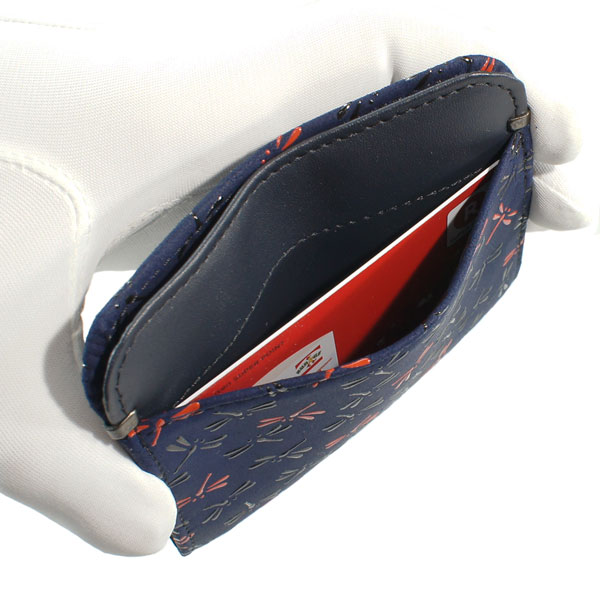 印伝 甲州印伝 印傳屋 上原勇七 財布 小銭入れ なごみ 7511 とんぼ 鹿