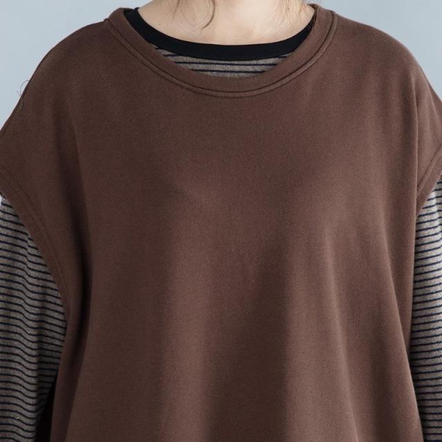 マキシ丈半袖ワンピース無地秋アウターワンピース長袖tシャツボーダー柄トップスインナーtシャツロングワンピース大きめ体型msの通販はau Pay マーケット パッケージワークショップ