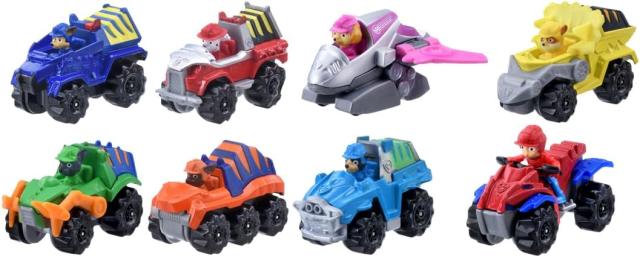 パウ・パトロール ダイキャストビークル ギフトパック (バッジver.) パウ・パトロール ダイキャストビークル ギフトパック (ダイノver