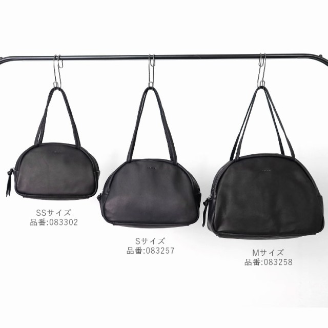 ボストン バッグ 本革 ファスナー付き レディース トート 黒
