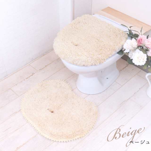 トイレマット セット 2点 おしゃれ かわいい お姫様 ラブリー トイレマット セット 2点 おしゃれ かわいい お姫様 ラブリー