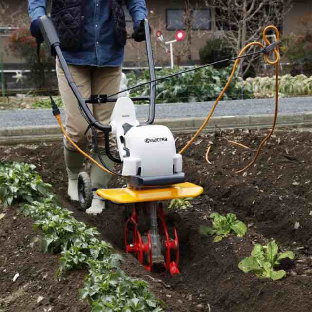 京セラ 旧リョービ 電気カルチベータ 耕うん機 ACV-1500 663150A KYOCERA リョービ RYOBI 耕耘機 耕運機 電気式 電動式  家庭菜園 家庭用 畑作業 田植え 農作業 低騒音 ナタ爪刃 簡単 便利 簡単操作 静音 コンパクトの通販はau PAY マーケット - 工具屋のプロ  | au PAY