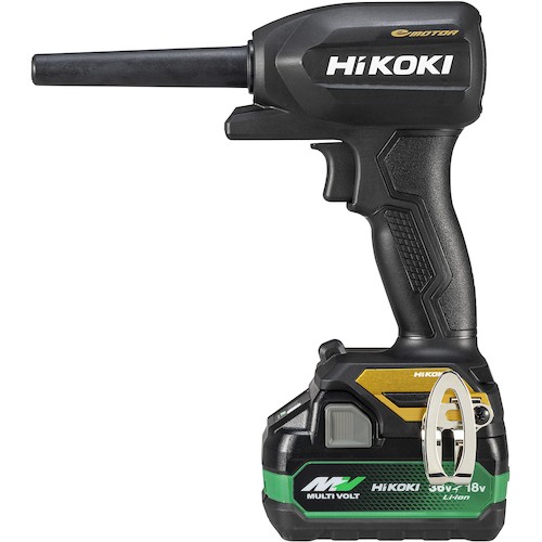 Hikoki(ハイコーキ) 【黒・金 限定カラー】18Vコードレスエアダスタ 小型タイプ ブラック＆ゴールド オリジナルセット(バッテリー・充電の通販は
