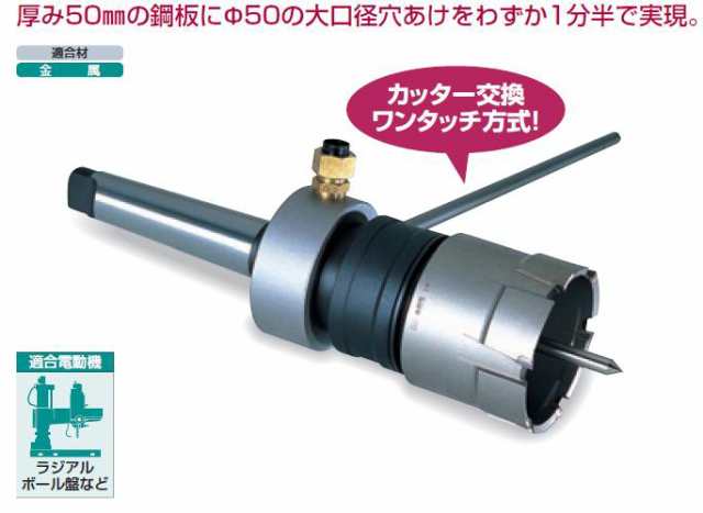 ミヤナガ メタルボーラーM500 カッター 140ｍｍ MBM140の通販はau PAY