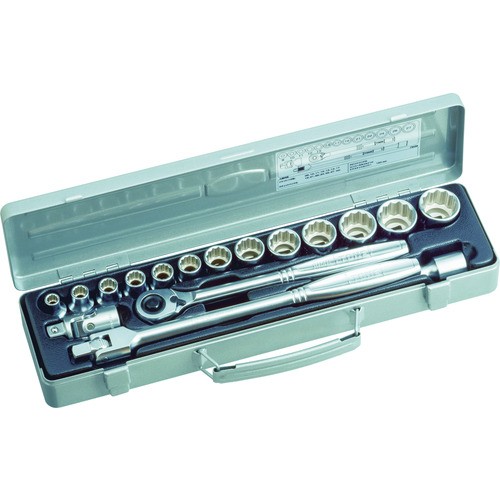 TONE(トネ) ソケットレンチセット 差込角12.7mm 17点セット  750Mの通販は