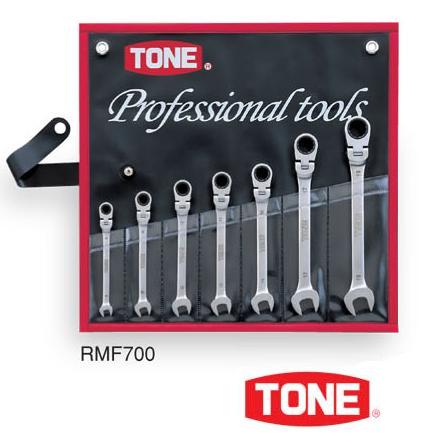 TONE(トネ) 首振ラチェットめがねレンチセット RMF700の通販は