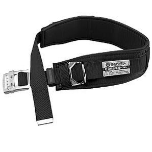 マーベル(MARVEL) 柱上安全帯用ベルト(スライドバックル)L 黒 MAT-100BL安全・保護用品
