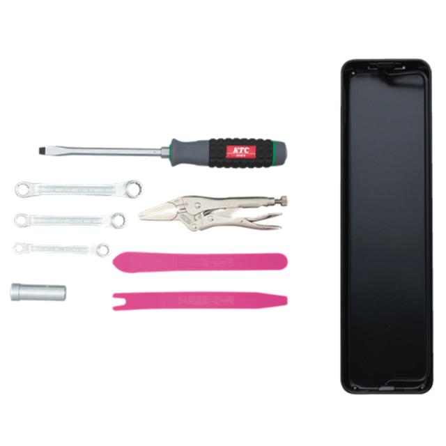 KTC(京都機械工具) 9.5sq.両開きメタルケースセット用オプション 8点組 SK308M-Sの通販は 11,855円