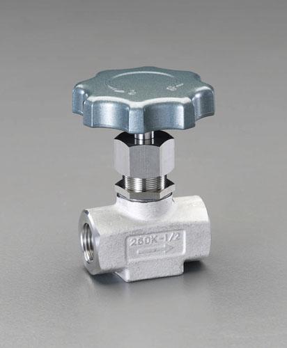 エスコ(ESCO) Rc1/2 ニードルバルブ(ステンレス製) EA470CN-4