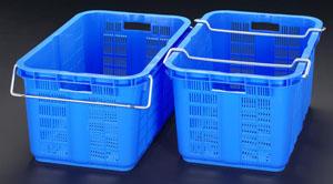 エスコ(ESCO) 712x472x338mm/82.2L コンテナ(2個) EA506AB-18Aの通販は