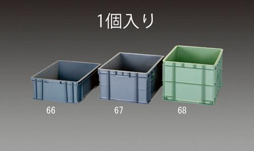 エスコ(ESCO) 590x455x200mm/41.9L コンテナ EA506AF-66の通販は 5,109円