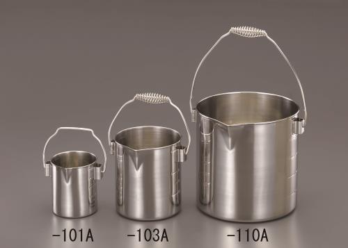 エスコ(ESCO) φ155x179mm/ 3.0L ポット(ｽﾃﾝﾚｽ製) EA508SG-103Aの通販は