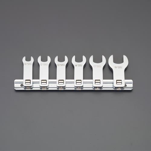 エスコ(ESCO) 3/8DR/6個組 ｸﾛｳﾌｯﾄﾚﾝﾁｾｯﾄ(ﾛﾝｸﾞ) EA618VJの通販は 16,328円