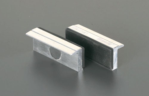 エスコ(ESCO) 100mm バイス口金(ラバー) EA525XC-4の通販は